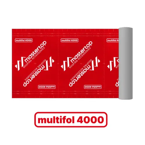 Produkt marki MASTERTOP: Mastertop Multifol 4000 – paroprzepuszczalna membrana dachowa wstępnego krycia